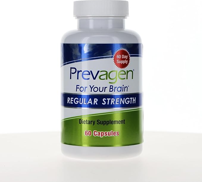 Prevagen Regular Strength - 60 Capsules | Formulated for Your Brain | 10mg of Apoaequorin Plus Vitamin D3